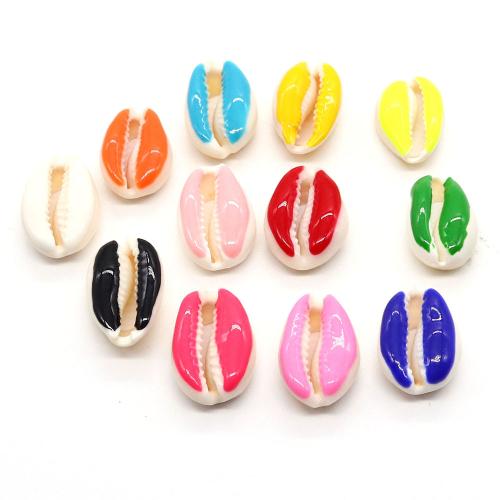 Natural Seashell Beads, DIY & enamel, more colors for choice, 9x19mm, Sold By PC