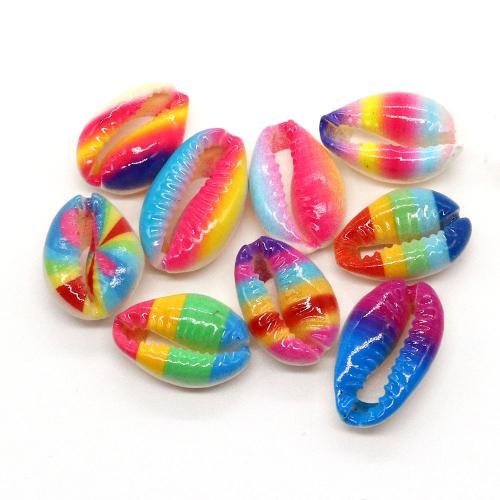 Natural Seashell Beads, DIY & enamel, more colors for choice, 9x19mm, Sold By PC