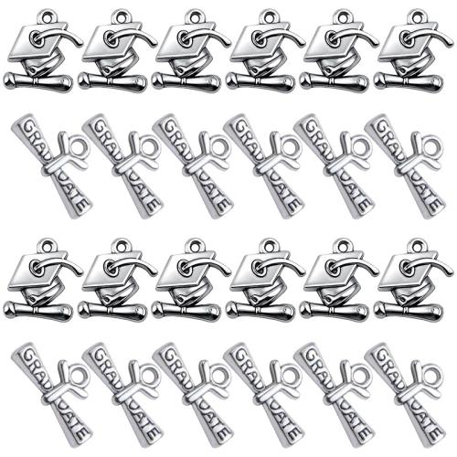 Pendentifs en alliage de zinc, Placage, DIY & styles différents pour le choix, plus de couleurs à choisir, 100PC/sac, Vendu par sac