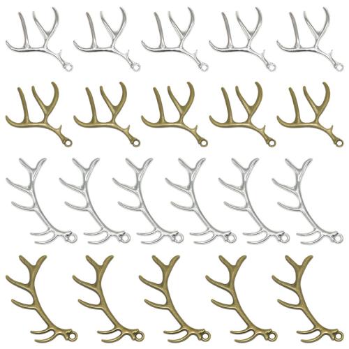 Tibetan Style Pendants, Antlers, plated, DIY & different styles for choice, more colors for choice, 100PCs/Bag, Sold By Bag