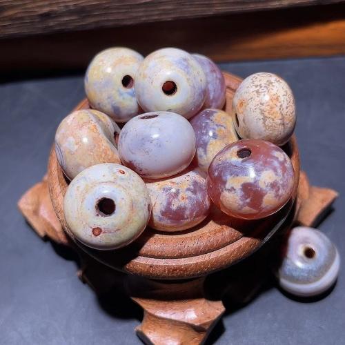 Agate Beads, Abacus, printing, DIY, 10x14mm, Sold By PC