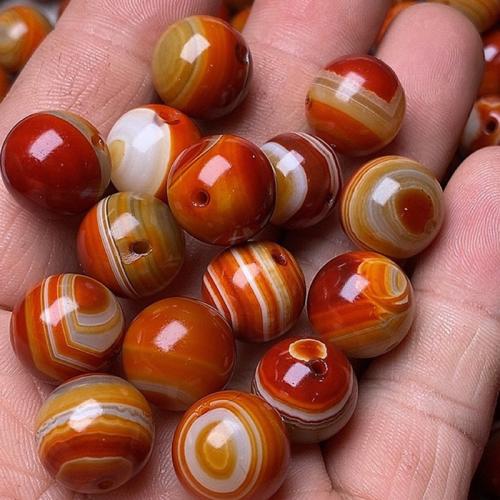 Perles agates, Agate, Rond, DIY, 14mm, Vendu par PC