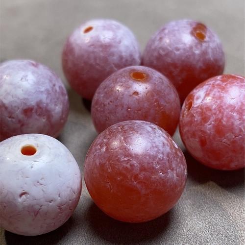 Natural Red Agate Beads, Round, anoint, DIY, 19mm, Sold By PC