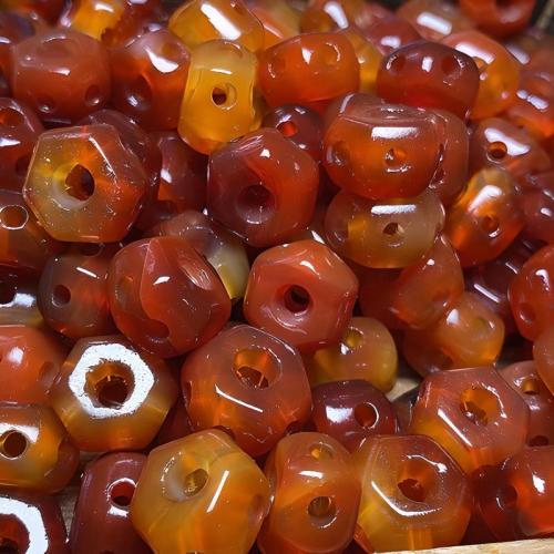 Natural Red Agate Beads, anoint, DIY, 9x14mm, Sold By PC