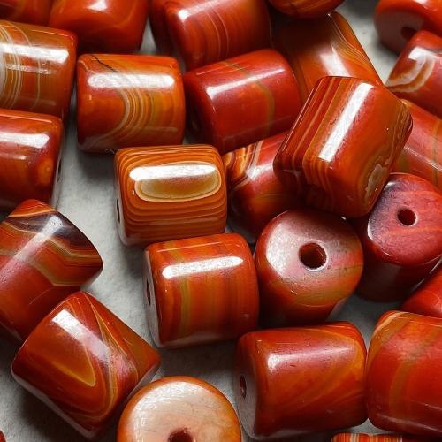 Agate Beads, barrel, DIY, 14.50x16mm, Sold By PC