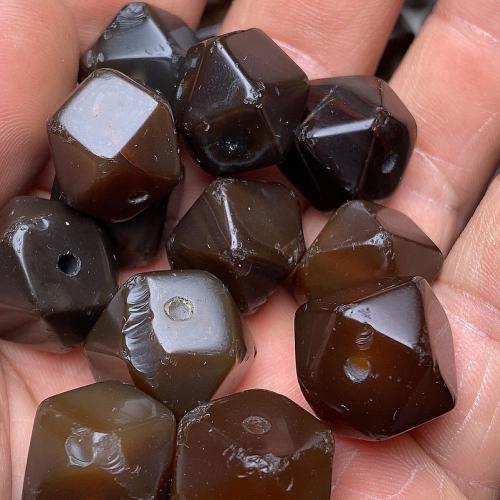 Agate Beads, Geometrical Pattern, DIY, 14mm, Sold By PC