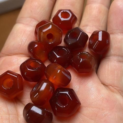 Natural Red Agate Beads, anoint, DIY, 8.70x13.50mm, Sold By PC