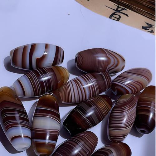 Agate Beads, anoint, DIY, 28x14mm, Sold By PC