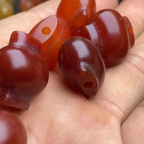 Natural Red Agate Beads, Lantern, DIY, 14x18x20mm, Sold By PC