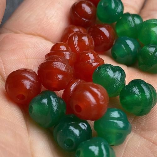 Agate Beads, anoint, DIY, mixed colors, 9x10mm, Sold By PC