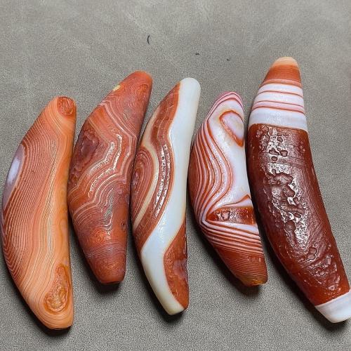 Perles agates, Agate, DIY, 14x21x80mm, Vendu par PC