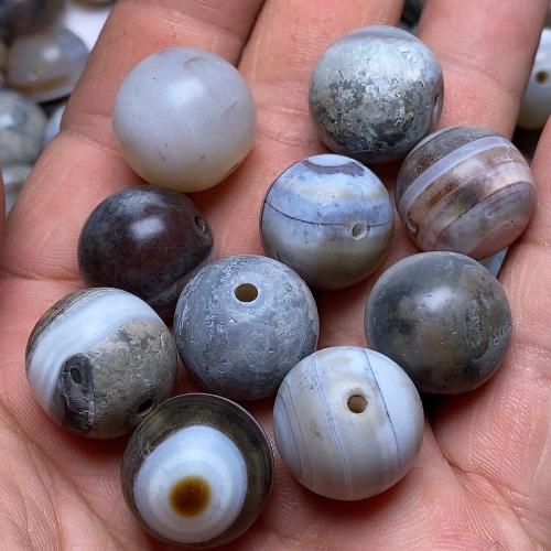 Agate Beads, Round, DIY, 17mm, Sold By PC