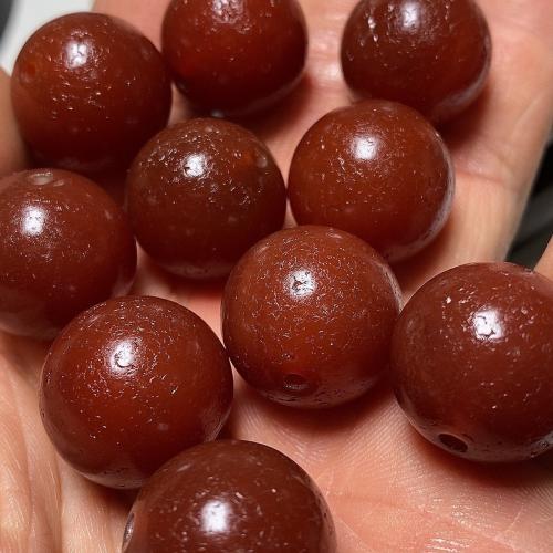 Natural Red Agate Beads, Round, anoint, DIY, 19.50mm, Sold By PC