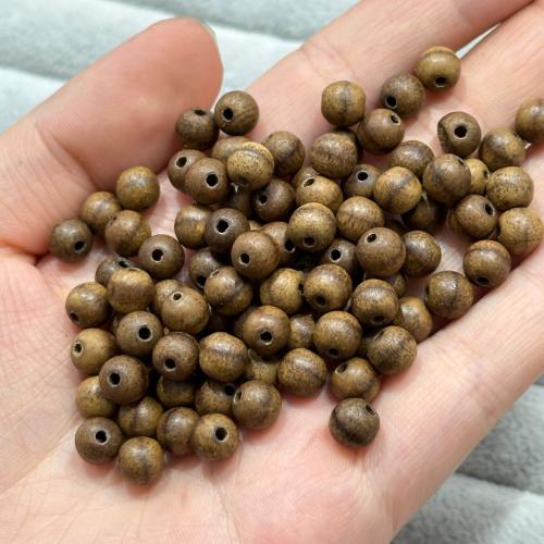 Aloewood Beads, Round, DIY & different size for choice, more colors for choice, Sold By PC