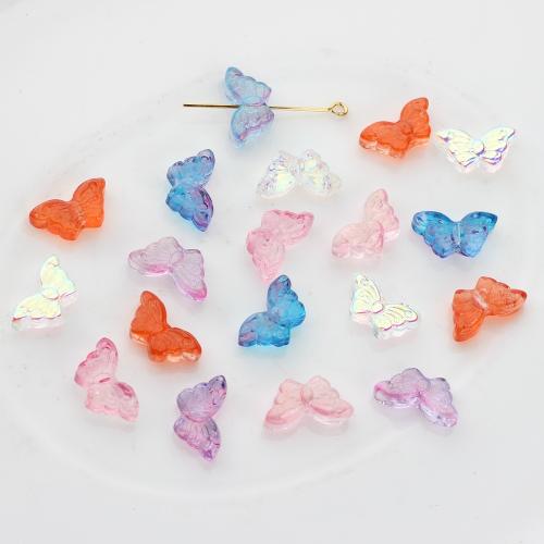 Lampwork Beads, Butterfly, DIY, more colors for choice, 15x8mm, 100PCs/Bag, Sold By Bag