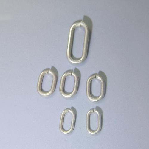 Anneau brisé en argent sterling 925, DIY & normes différentes pour le choix, Vendu par PC