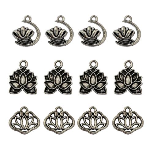 Pendentifs en alliage de zinc, Placage, DIY & styles différents pour le choix, plus de couleurs à choisir, 100PC/sac, Vendu par sac