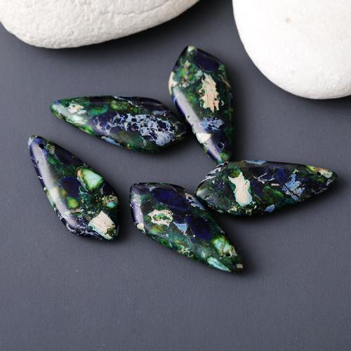 Natural Imperial Jasper Pendants, Impression Jasper, Teardrop, DIY, more colors for choice, 3.50x15mm, Sold By PC