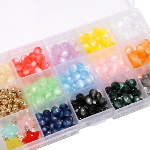 Resin Jewelry Beads, DIY, mixed colors, Sold By Box