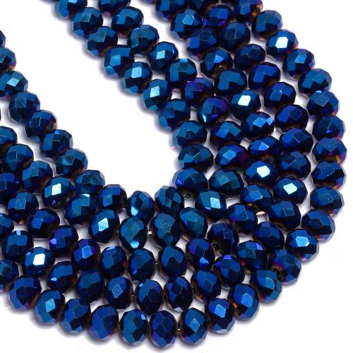 Natürlicher Quarz Perlen Schmuck, Cyanit, DIY & verschiedene Größen vorhanden, blau, verkauft von Strang