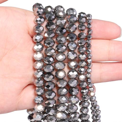 Natural Quartz Jewelry Beads, DIY & different size for choice, silver color, Sold By Strand