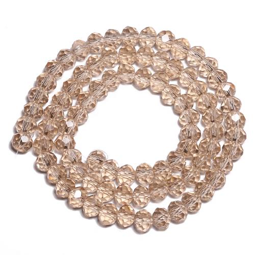 Natural Quartz Jewelry Beads, DIY & different size for choice, Champagne, Sold By Strand