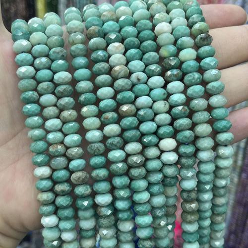 Agate Beads, DIY, green, 5x8mm, Sold Per Approx 38 cm Strand