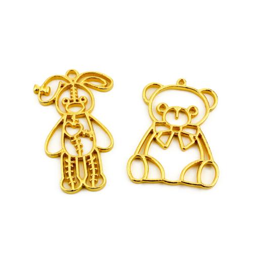 Tibetan Style Animal Pendants, plated, DIY, more colors for choice, 100PCs/Bag, Sold By Bag