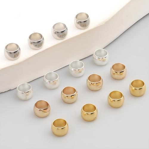 Brass Positioning Bead, plated, DIY & different size for choice, more colors for choice, Sold By PC