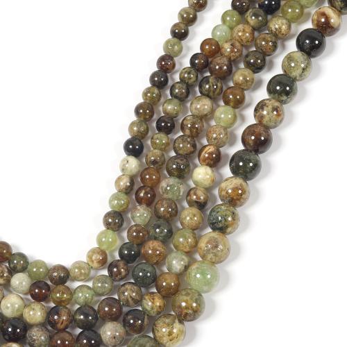 Natural Garnet Beads, Round, DIY & different size for choice, mixed colors, Sold By Strand