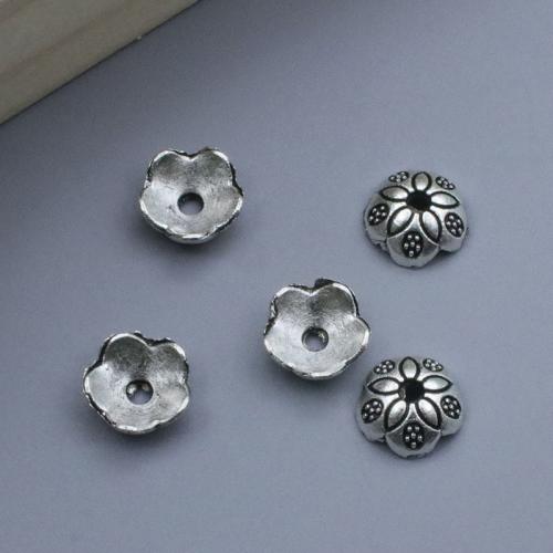 Tibetan Style Bead Cap, plated, DIY, 100PCs/Bag, Sold By Bag