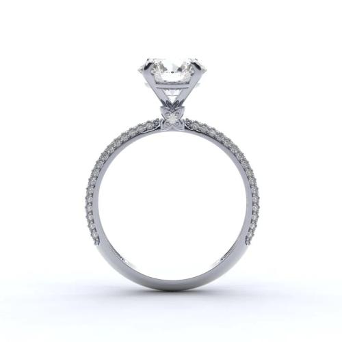 Cúbicos Circonia Micro Pave anillo de latón, metal, chapado, diverso tamaño para la opción & micro arcilla de zirconia cúbica & para mujer, Vendido por UD