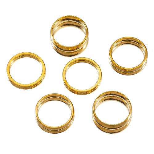 Edelstahl Ringe, 304 Edelstahl, plattiert, DIY & unisex & verschiedene Größen vorhanden, keine, verkauft von PC