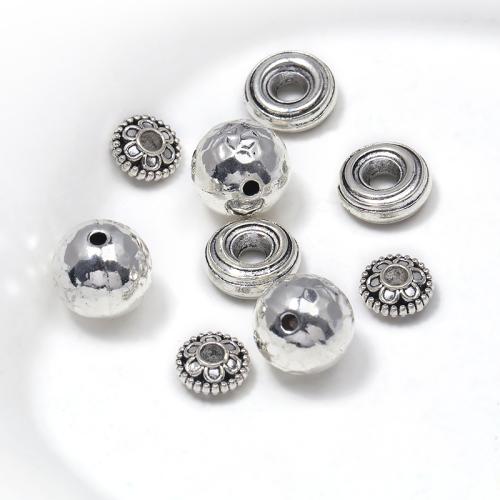 Tibetan Style Jewelry Beads, plated, DIY & different styles for choice, more colors for choice, 100PCs/Bag, Sold By Bag