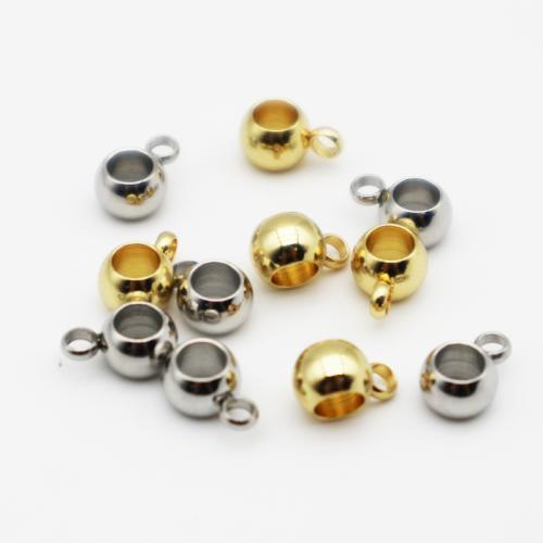 Stainless Steel Spacer Beads, 304 Stainless Steel, plated, DIY & different size for choice, more colors for choice, 100PCs/Bag, Sold By Bag