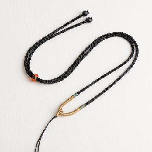 Fashion Necklace Cord, Polyamide, handmade, DIY & Unisex & braided, more colors for choice, Length:Approx 26 Inch, Sold By PC