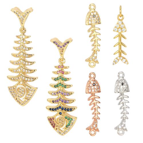 Cúbicos Circonia Colgante Latón Micro pavimenta, metal, chapado, Bricolaje & diferentes estilos para la opción & micro arcilla de zirconia cúbica, más colores para la opción, libre de níquel, plomo & cadmio, Vendido por UD