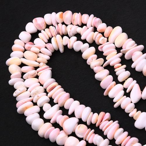 Natural Freshwater Shell Beads, Queen Conch Shell, DIY, pink, aboutuff1a10-13mm, Sold Per Approx 38 cm Strand