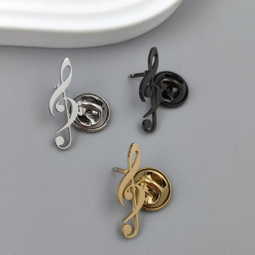 Cufflinks, 304 Stainless Steel, Music Note, plated, multifunctional & Unisex & hollow, more colors for choice, Sold By PC