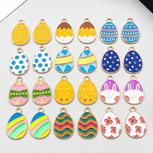 Tibetan Style Enamel Pendants, plated, DIY, more colors for choice, 14x22mm, 100PCs/Bag, Sold By Bag