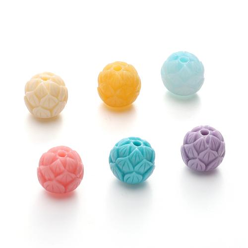 Resin Jewelry Beads, DIY & different designs for choice, more colors for choice, 2PCs/Bag, Sold By Bag