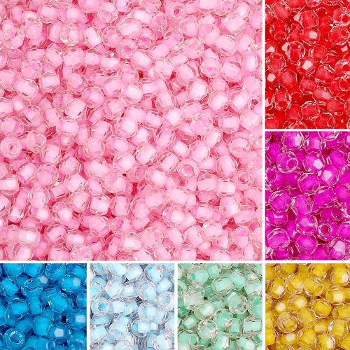 Opaque Glass Seed Beads, Seedbead, DIY, more colors for choice, 4mm, Approx 140PCs/Bag, Sold By Bag