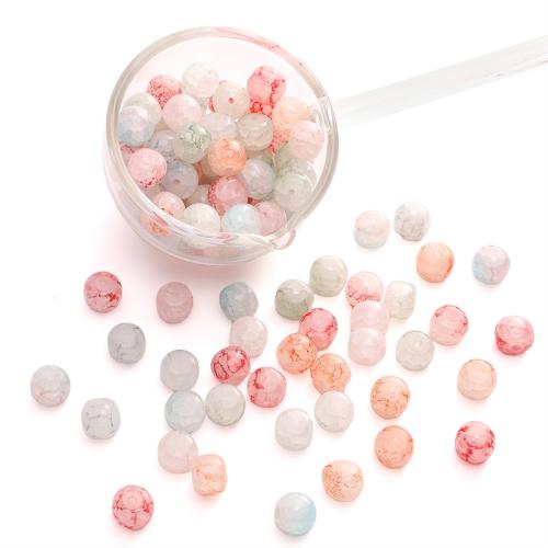 Fashion Glass Beads, DIY, more colors for choice, 10x8mm, 20PCs/Bag, Sold By Bag