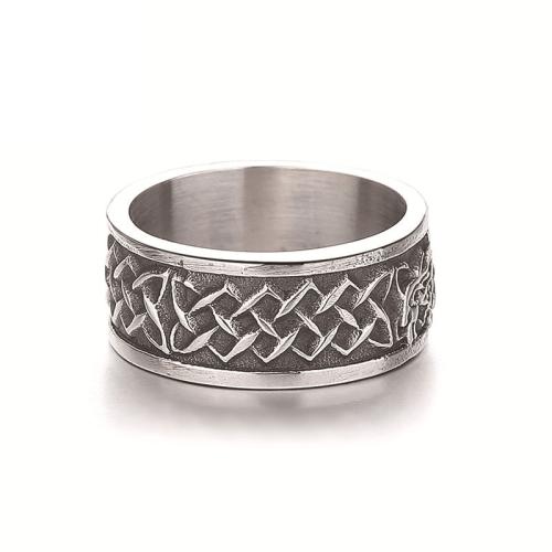 304 Stainless Steel Finger Ring, different size for choice & for man & blacken, US Ring Size:7-13, Sold By PC