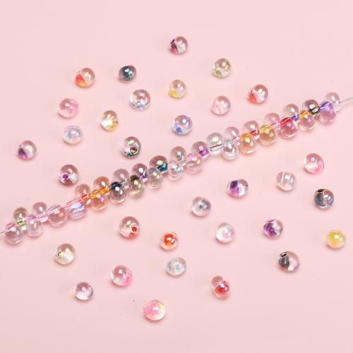 Fashion Glass Beads, DIY, more colors for choice, 4mm, Approx 110PCs/Bag, Sold By Bag