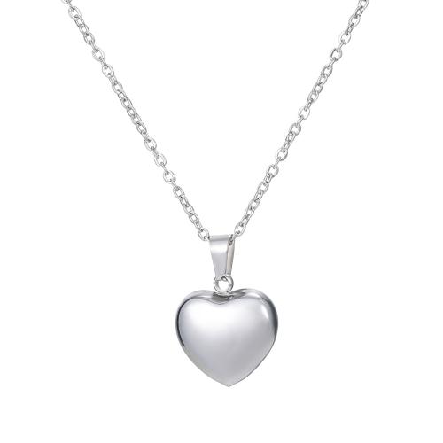 Fashion Stainless Steel Jewelry Sets, 304 Stainless Steel, Heart, plated, fashion jewelry & Unisex & different styles for choice, original color, Sold By Set