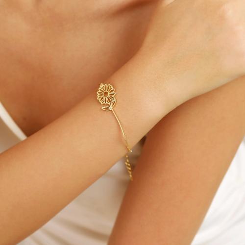 Stainless Steel Jewelry Bracelet, 304 Stainless Steel, Vacuum Ion Plating, for woman, more colors for choice, Sold By PC