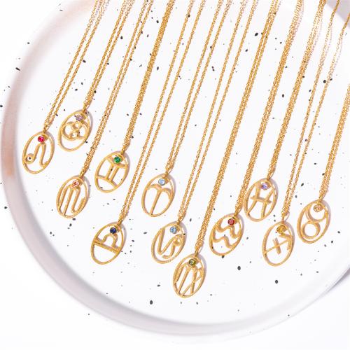 Stainless Steel Jewelry Necklace, 304 Stainless Steel, with turquoise, Vacuum Ion Plating, for woman, more colors for choice, Length:41-50 cm, Sold By PC