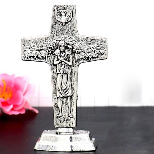 Fashion Decoration, Tibetan Style, Cross, plated, for home and office, more colors for choice, nickel, lead & cadmium free, 50x80mm, Sold By PC