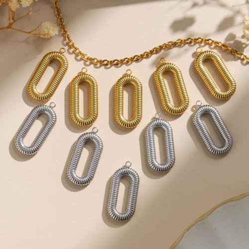 Stainless Steel Pendants, 304 Stainless Steel, plated, DIY, more colors for choice, 10PCs/Bag, Sold By Bag